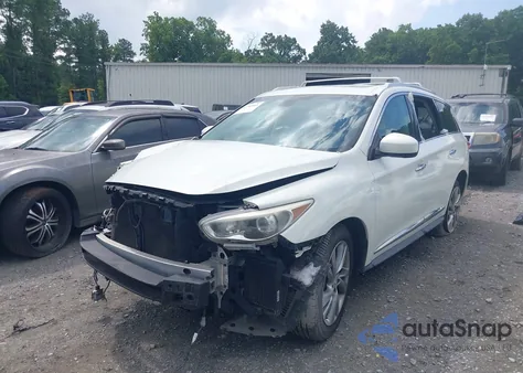 2013 Infiniti Jx35 z USA, uszkodzony, nr VIN 5N1AL0MN9DC309211